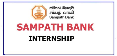 Internship Training At Sampath Bank For School Leavers And