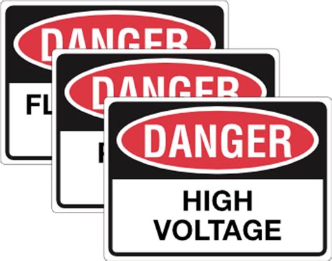 Danger Signs - OSHA