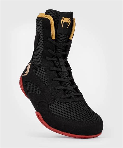 Botas de Boxeo Venum Contender negro dorado rojo Envío Gratis