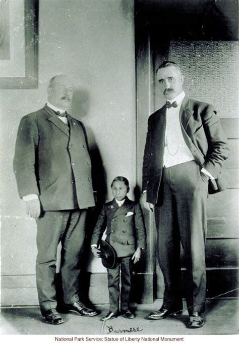 Burmese Dwarf At Ellis Island Photograph By Augustus Sherman CSHL