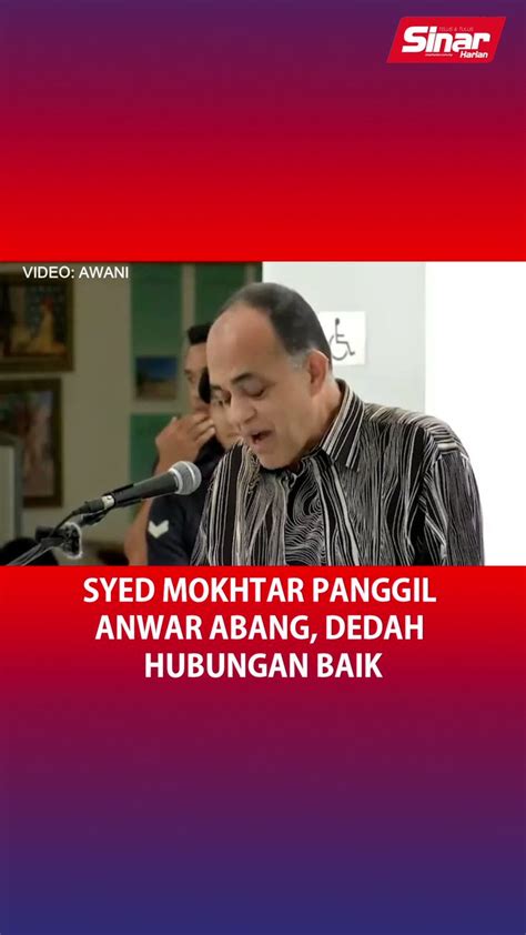 SinarHarian On Twitter Pengerusi Yayasan Albukhary Tan Sri Syed