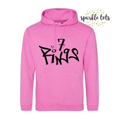 Ariana Grande Hoodie 7 Rings Seven Rings 7 Rings Ariana Etsy