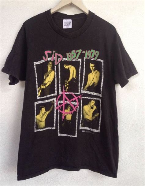 Vintage Vintage 90s Sid Vicious Sex Pistols Punk Band Tshirt Grailed