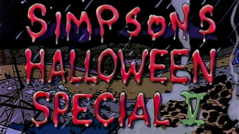 The Simpsons Treehouse Of Horror V End Credits Music Youtube