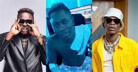 Shatta Wale Shows Massive Love To Medikal As He Tattooes Rappers Name