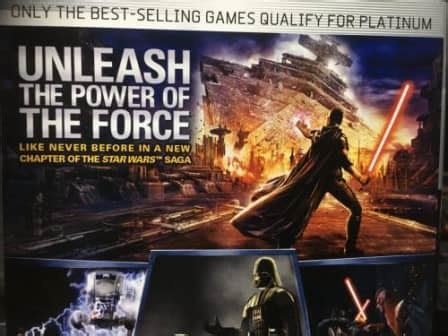 Games PS2 Star Wars The Force Unleashed Platinum Was Listed For