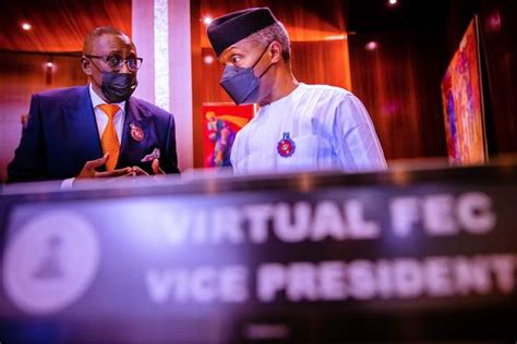 PHOTOS Buhari Presides Over FEC Meeting Ships Ports