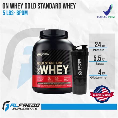 Jual Optimum Nutrition Whey Gold Standard 5 Lbs Whey Protein Indonesia