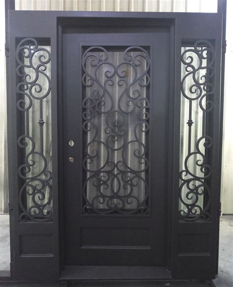 Wrought Iron Doors Mcf Custom Wrought Iron Doors