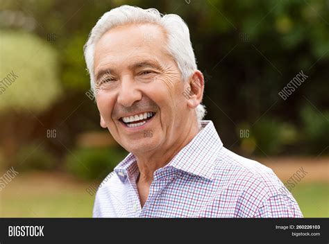 Portrait Cheerful Old Image And Photo Free Trial Bigstock