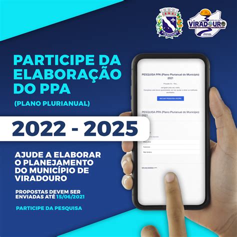 ADMINISTRAÇÃO MUNICIPAL CONVIDA POPULAÇÃO A PARTICIPAR DA ELABORAÇÃO DO