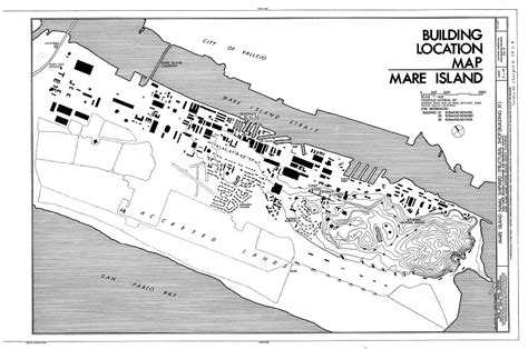 Building Location Map Mare Island Mare Island Naval Shipyard