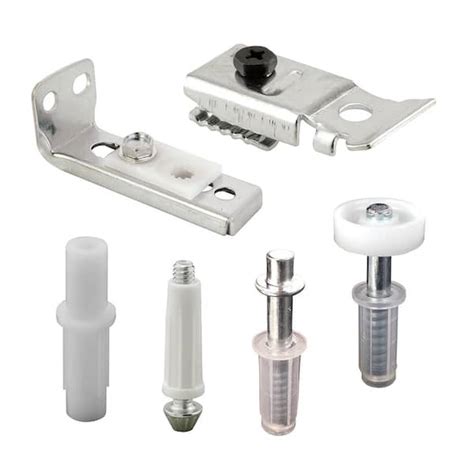 Prime Line Bi Fold Door Hardware Repair Kit Includes Top And Bottom Brackets Top And Bottom