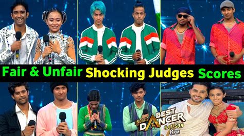 Indias Best Dancer 3 Shocking Judges Scores Fair And Unfair Today