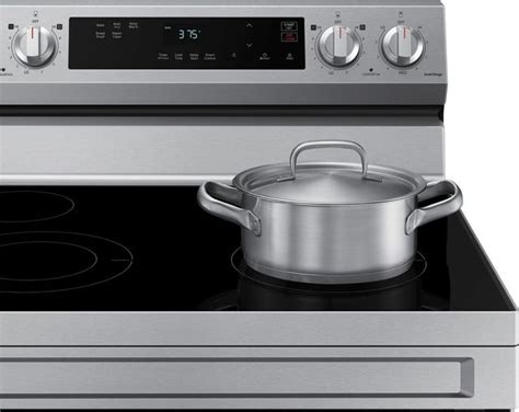 Samsung 30 Stainless Steel Smart Freestanding Electric Range Maines Top Appliance And