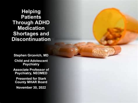 Helping Patients Through Adhd Medication Shortages And Discontinuation