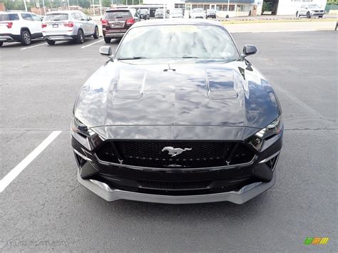 Shadow Black Ford Mustang Gt Premium Fastback Photo