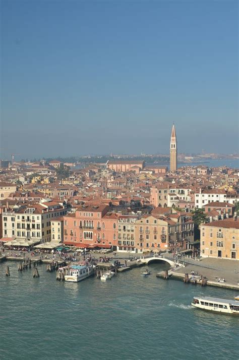 Venice From Air Panorama View Horizon Citiscape Editorial Image Image