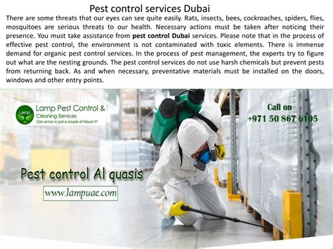 Ppt Best Pest Control Dubai Powerpoint Presentation Free Download Id10515902