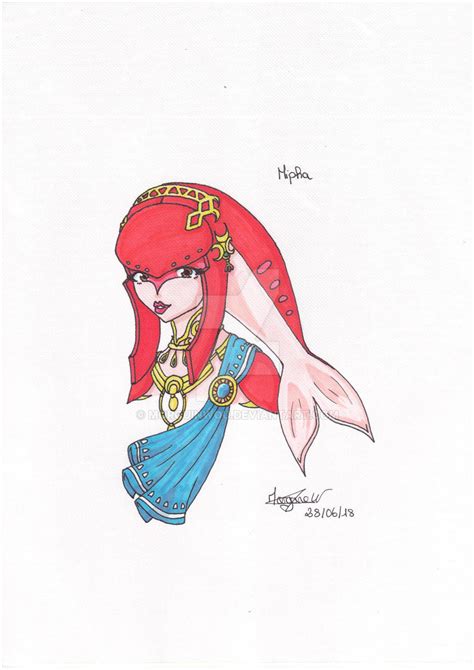 Fan Art Mipha By Morguinwou On Deviantart