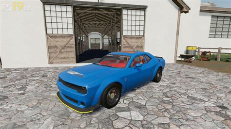 Dodge Challenger Srt V 10 Fs19 Mods Farming Simulator 19 Mods