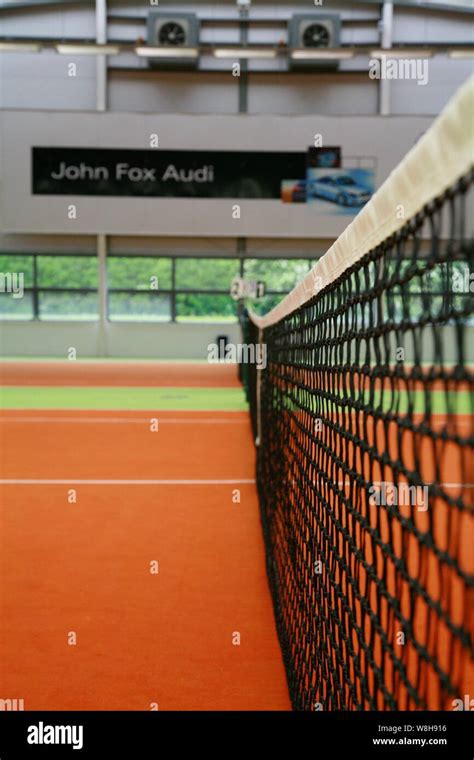 Tennis Court Indoors Stock Photo - Alamy