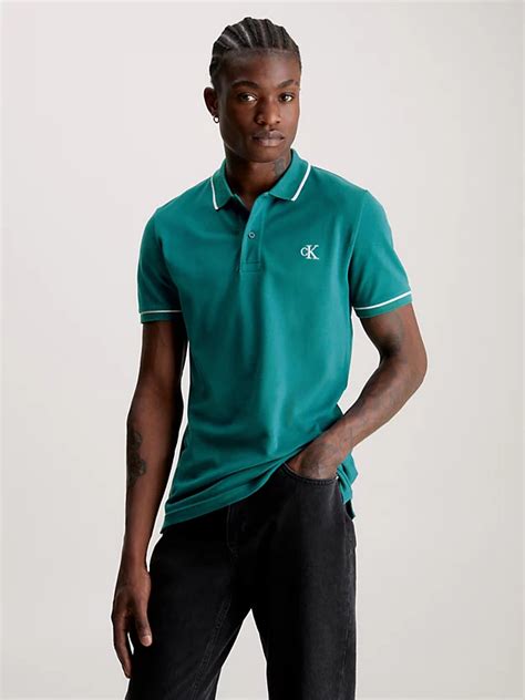 Slim Polo Shirt Calvin Klein® J30j315603ca4