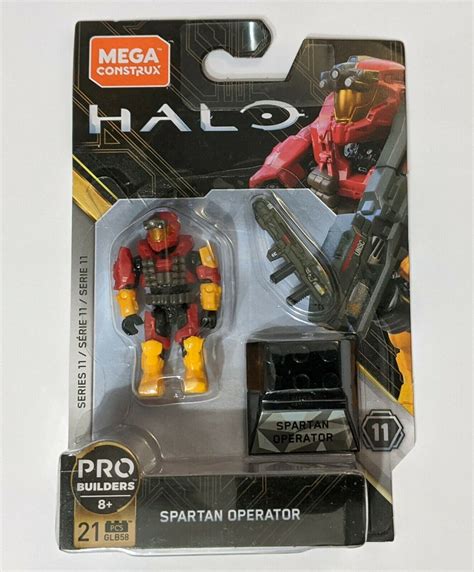 Mega Construx Spartan Operator Glb Series Boss Brickster