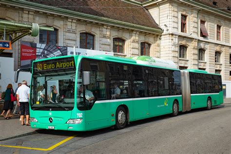 BVB Bus Mercedes Citaro EVO Bus 702 Basel Bahnhof Markus Eigenheer