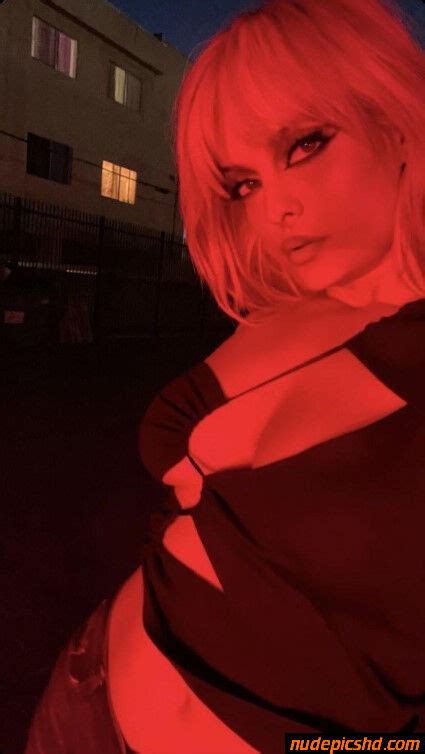 Bebe Rexha Red Glow Nude Leaked Porn Photo 940401 NudePicsHD