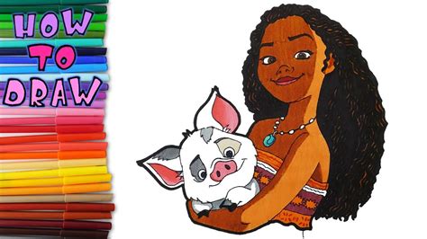 How To Draw Pua From Moana