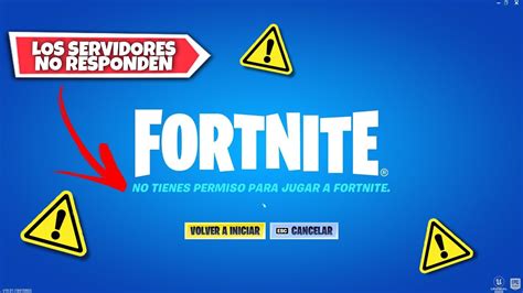 Los servidores de Fortnite se han caído esperando que regresen en