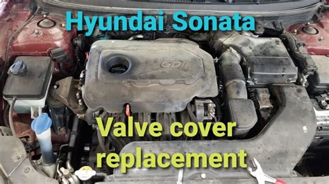 How To Replace Hyundai Sonata Valve Cover Gasket Youtube