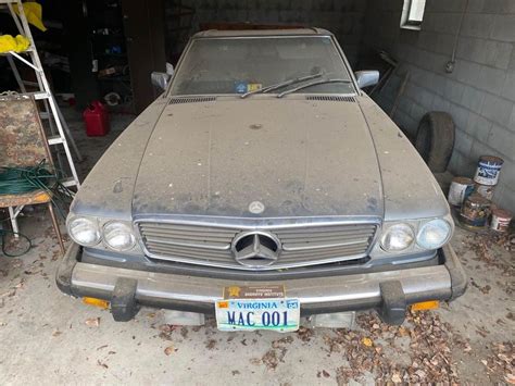 Mercedes 500sl Front Barn Finds