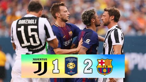 Juventus Vs Barcelona 1 2 All Goals Highlights International