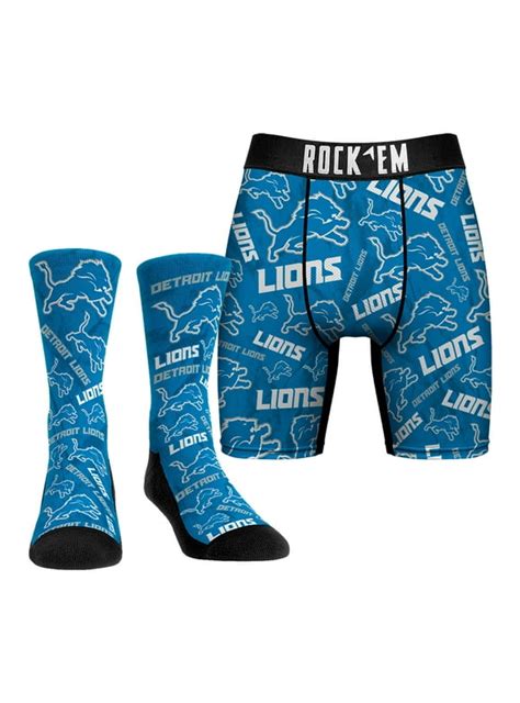 Detroit Lions Pajamas Sweatpants And Loungewear In Detroit Lions Team