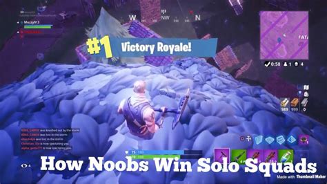 How Noobs Can Win Solo Blitz Squad Fortnite Tips Fortnite Battle