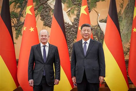 En Una Pol Mica Visita A China Olaf Scholz Le Pidi A Xi Jinping Que