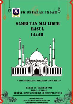 Buku Program Maulidur Rasul 2022 Madihatahril Flip PDF AnyFlip