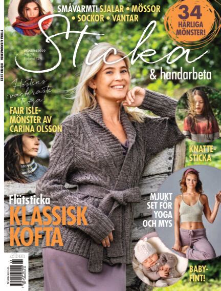 Läs tidningen Sticka och handarbeta med Readly Den ultimata