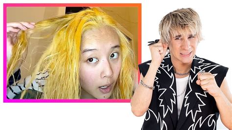 Hairdresser Reacts To People Bleaching Their Hair 4 Times In A Row Youtube