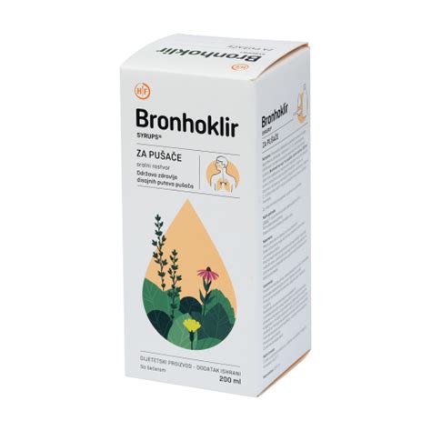 Bronhoklir Sirup Za Pu A E Ml Shop Apoteka Profarm