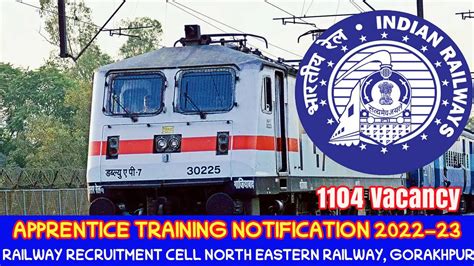 RRC North Eastern Railway Apprentice Notification 2023 24 I Apprentice