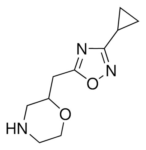 Cyclopropyl Oxadiazol Yl Methyl Morpholine Aldrichcpr