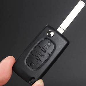 HooRLZ Key Fob Cover Replacement For Peugeot Partner 107 207 307 407