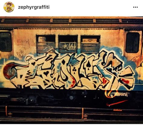 Nyc Subway Graffiti 1970s Mid 1990s — Gold Zephyr Street Art