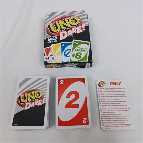 UNO Dare! Card Game Review - Geeky Hobbies