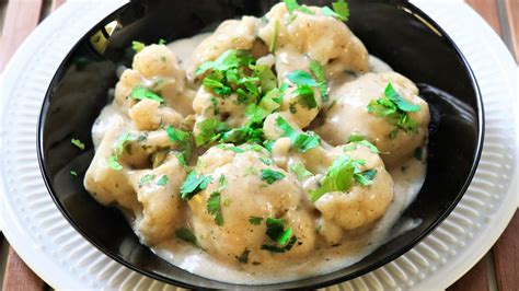 Malai Cauliflower Malai Gobi Recipe मलाई गोबी Youtube