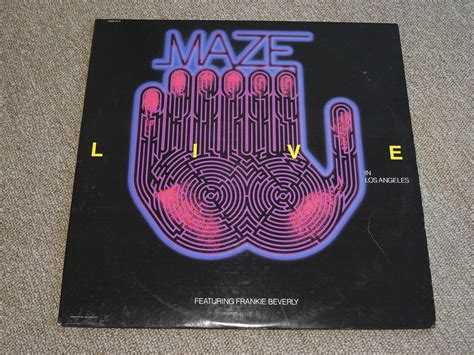 目立った傷や汚れなしソウル レアグルーヴ 第333弾 MAZE featuring FRANKIE BEVERLY LIVE IN