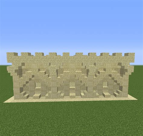 Desert Simple Wall - GrabCraft - Your number one source for MineCraft ...